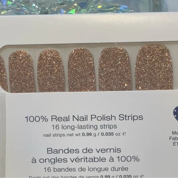 Color Street | Mojave Gold, a gold glitter, hard to find - retired set - Picture 8 of 10